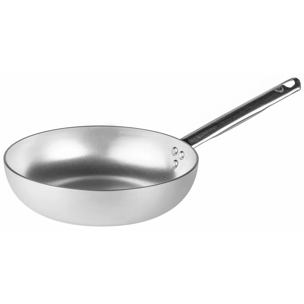 Agnelli Padella Aluminio; 28x6.5 cm (ØxH); argento; rotonda - immagine 1
