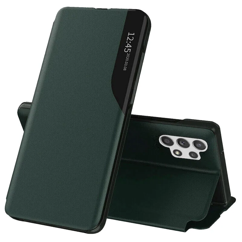 Custodia per Samsung Galaxy A32 A325, Techsuit, eFold, Verde - immagine 1