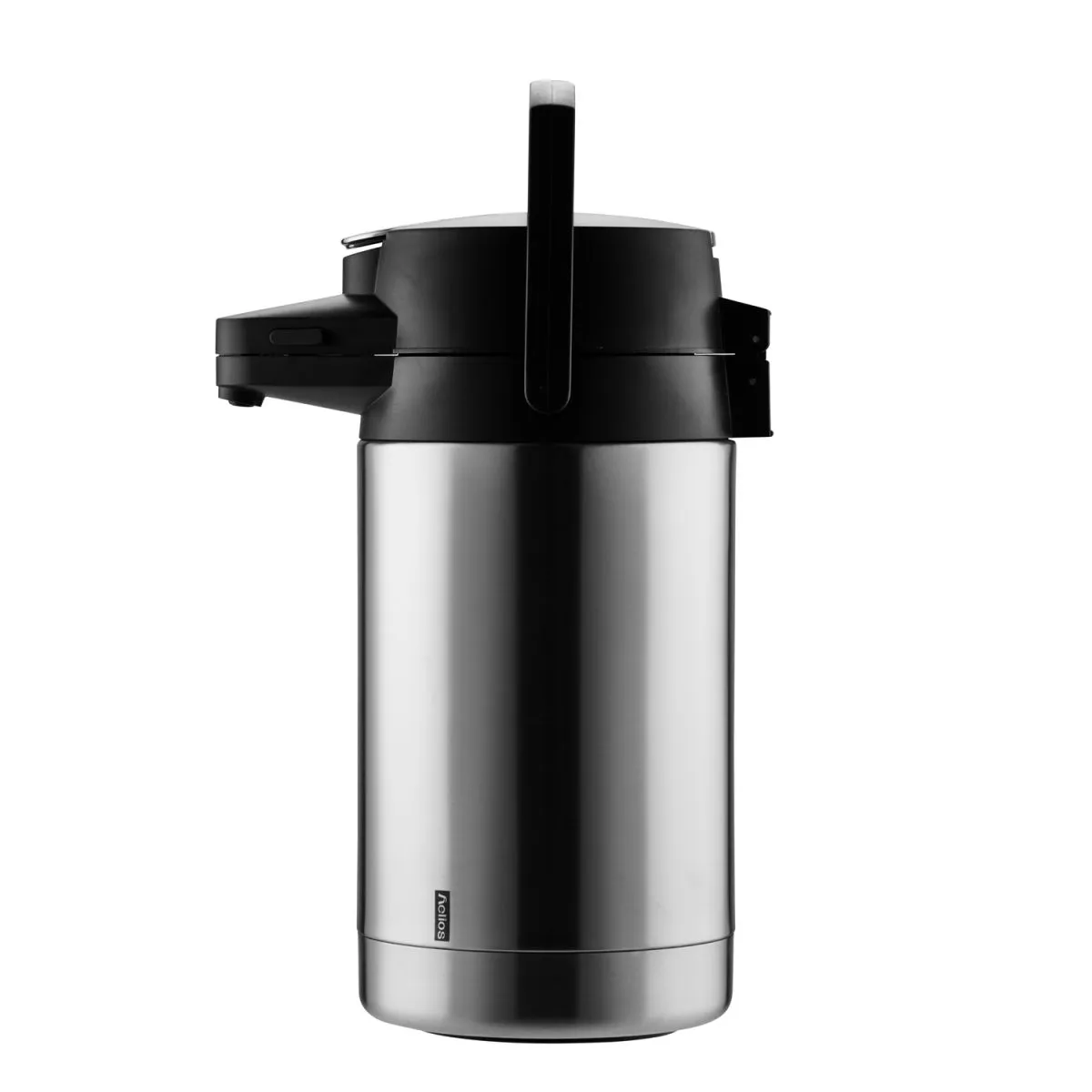 helios Thermos a pompa; 2500 ml, 34 cm (H); argento/nero - immagine 1