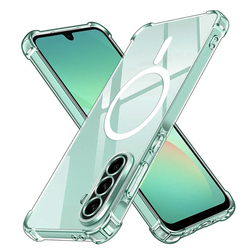 Custodia MagSafe per Samsung Galaxy A26 A266, Techsuit, Antiurto, Trasparente - immagine 1