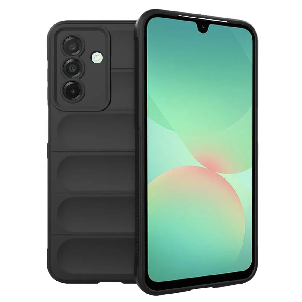 Custodia per Samsung Galaxy A26 A266, Techsuit, Magic Shield, Nera - immagine 1