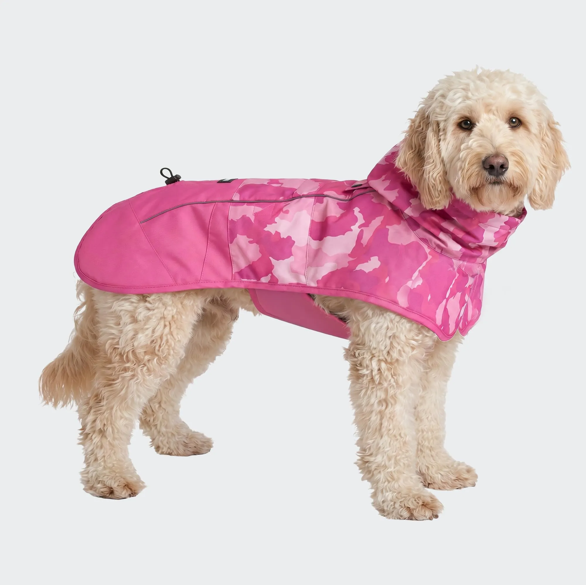 Spark Paws Impermeabile per cani, impermeabile con cappuccio, copertura completa - immagine 1