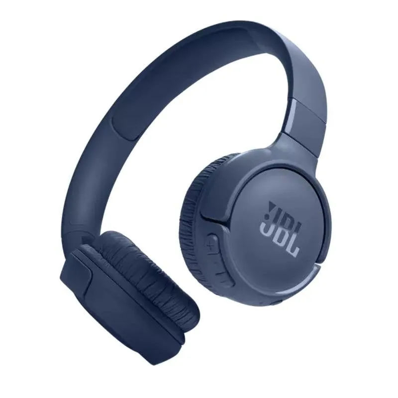 Auricolari JBL Tune 520BT wireless Bluetooth per chiamate e musica pieghevoli blu - immagine 1