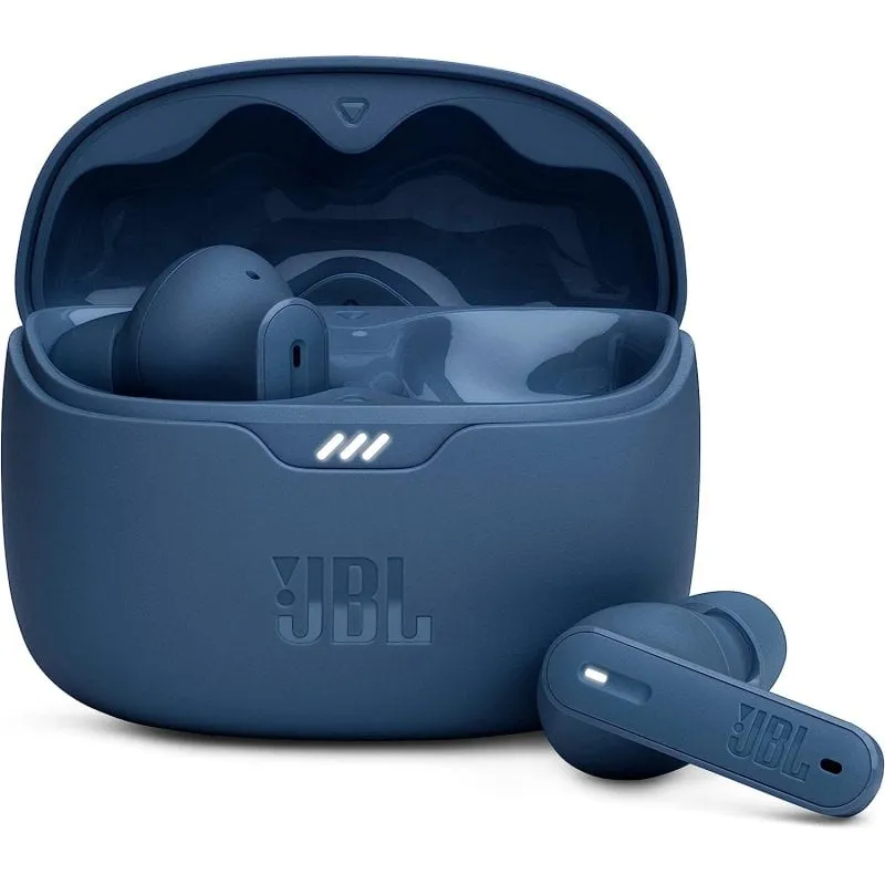 Cuffie wireless JBL Tune Beam Cancellazione attiva del rumore con Smart Ambient Blue - immagine 1