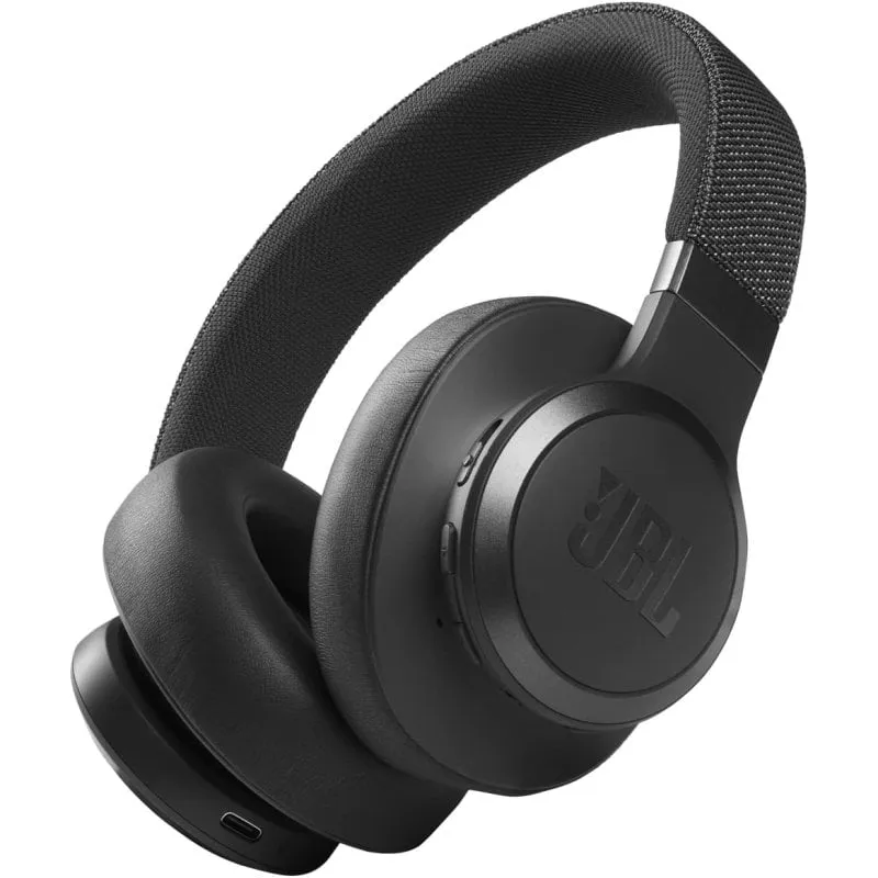 Cuffie wireless JBL Live 660NC con cancellazione adattiva del rumore Nero - immagine 1