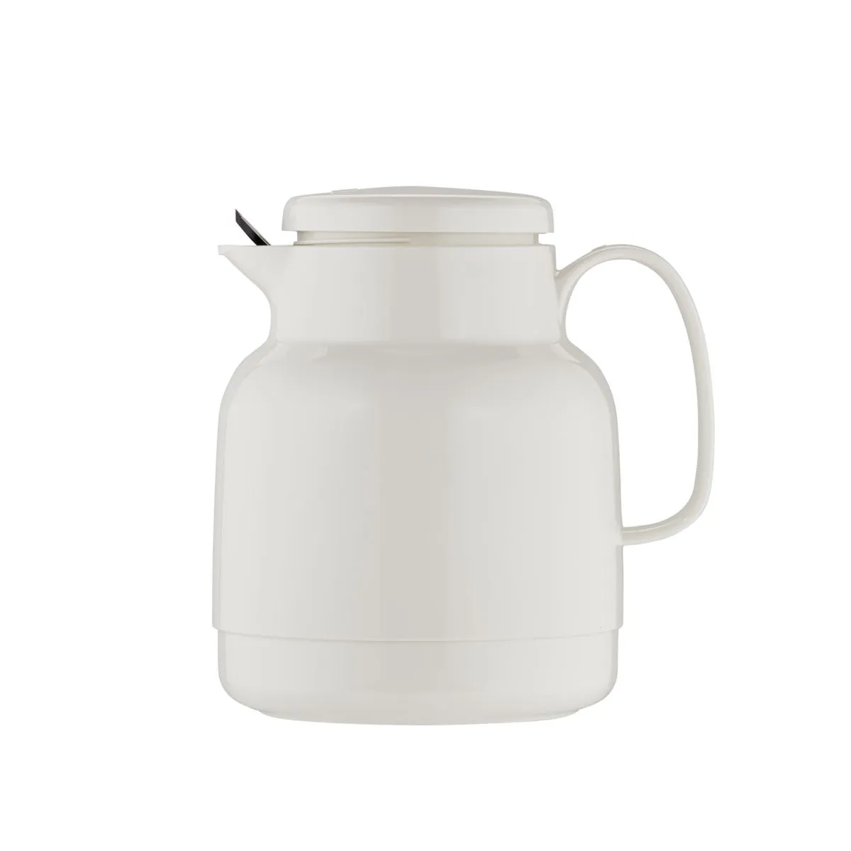 helios caraffa termica Mondo con filtro per tè da 1,0 litri; 1000 ml, 19.7 cm (H); bianco - immagine 1