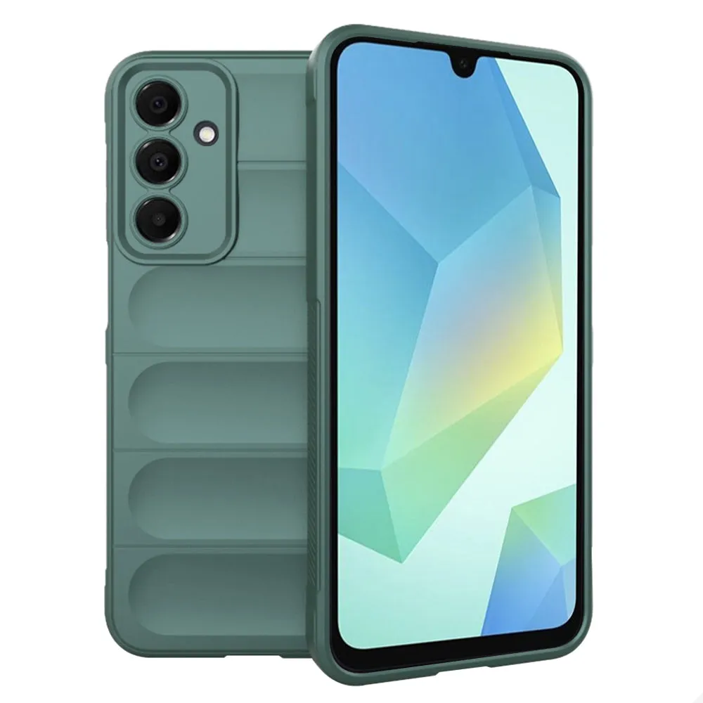 Custodia per Samsung Galaxy A16 5G A166 / A16 4G A165, Techsuit, Magic Shield, Verde - immagine 1