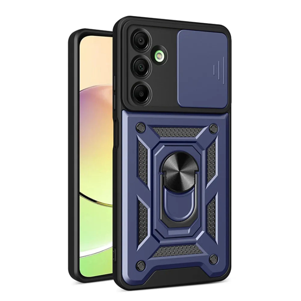 Custodia per Samsung Galaxy A16 5G A166 / A16 4G A165, Techsuit, CamShield, Blu - immagine 1