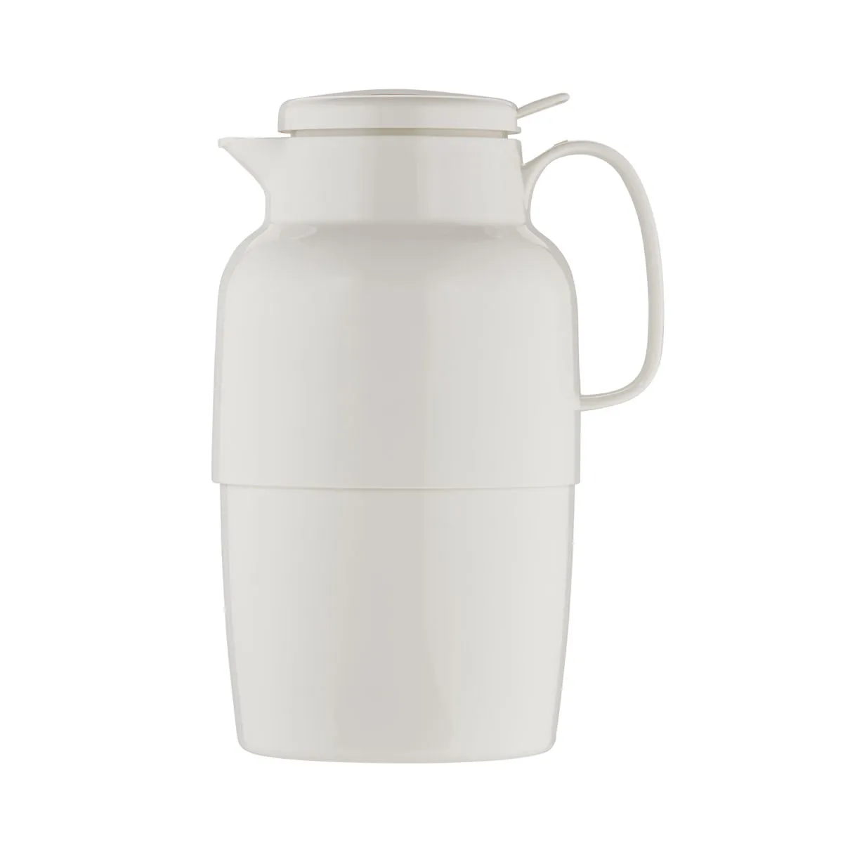 helios Caraffa termica Mondo Push 1,3 l bianco; 2000 ml, 27.5 cm (H); bianco; rotonda - immagine 1