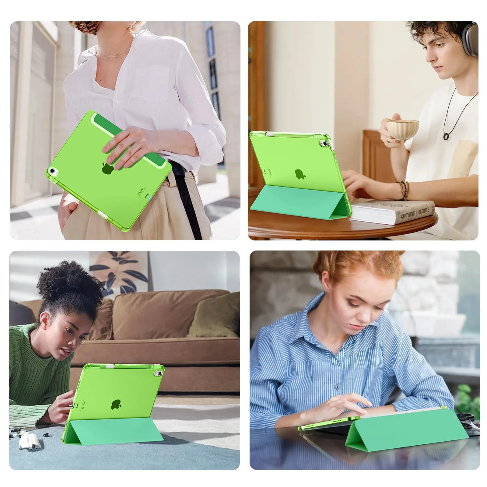 MoKo Cover per iPad Air 13 Pollici Case (M4/M3/M2) con Portapenna - immagine 9