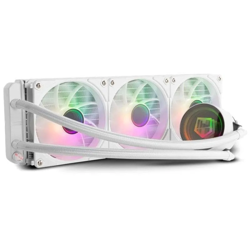 Refrigerazione Liquida NOX Hummer M-360 360mm 3 Ventole ARGB Bianco - immagine 1