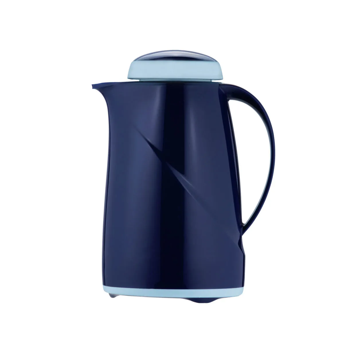 helios caraffa termica Wave ; 600 ml, 12.8x22.3 cm (ØxH); blu; rotonda - immagine 1