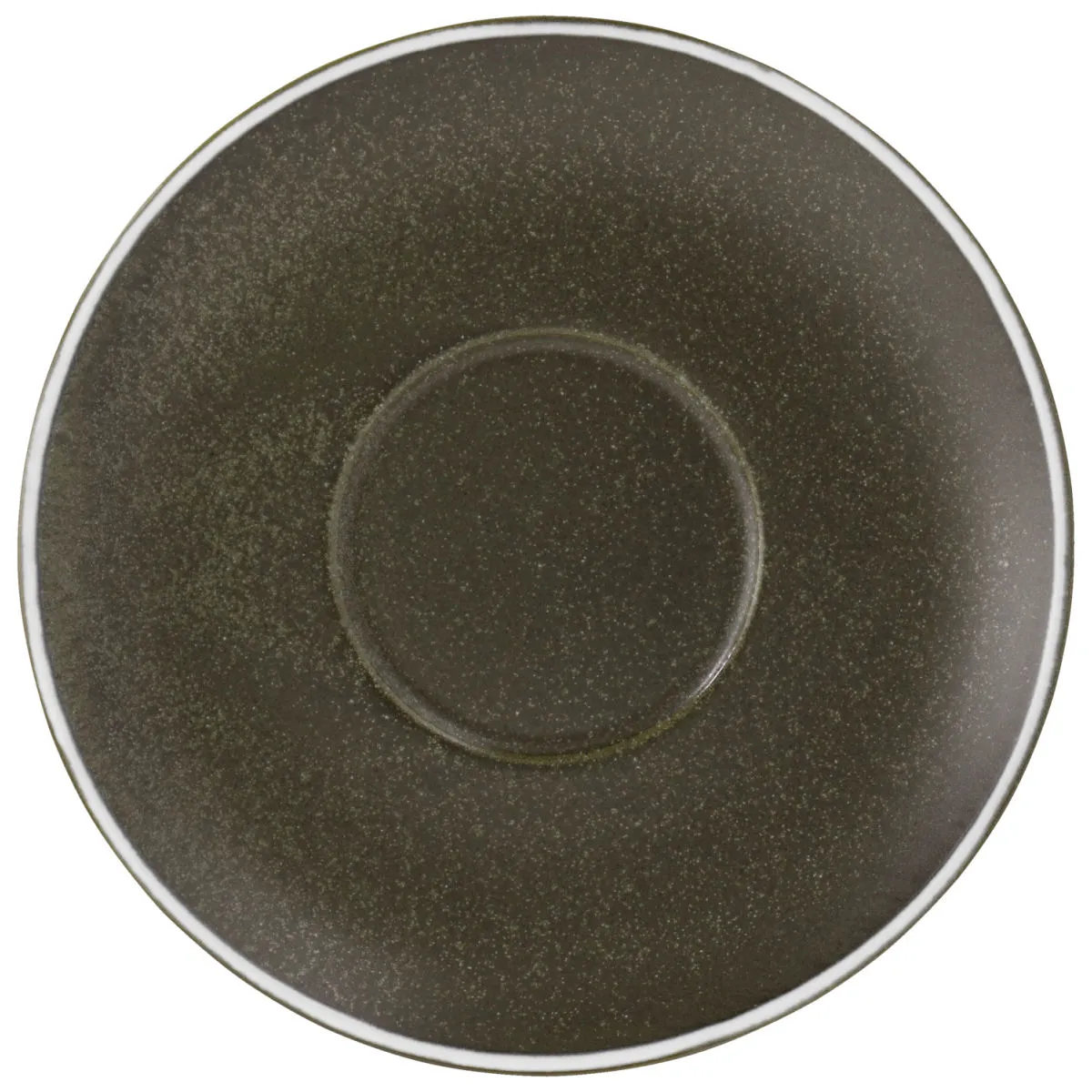 4x VEGA Piattino per ciotola Ossora; 22.5x1.5 cm (ØxH); tortora scuro; rotonda; 4 pz. / Pacco - immagine 1