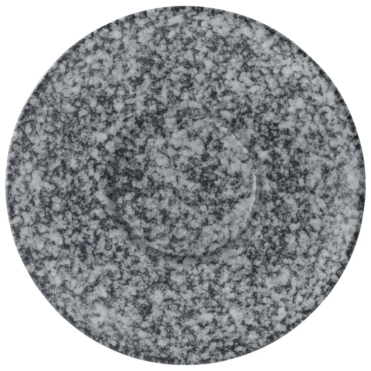 4x VEGA Piattino Mamoro adatto per ciotola 15.5x6.5 cm; 22.5x2 cm (ØxH); nero/bianco; rotonda; 4 pz. / Pacco - immagine 1