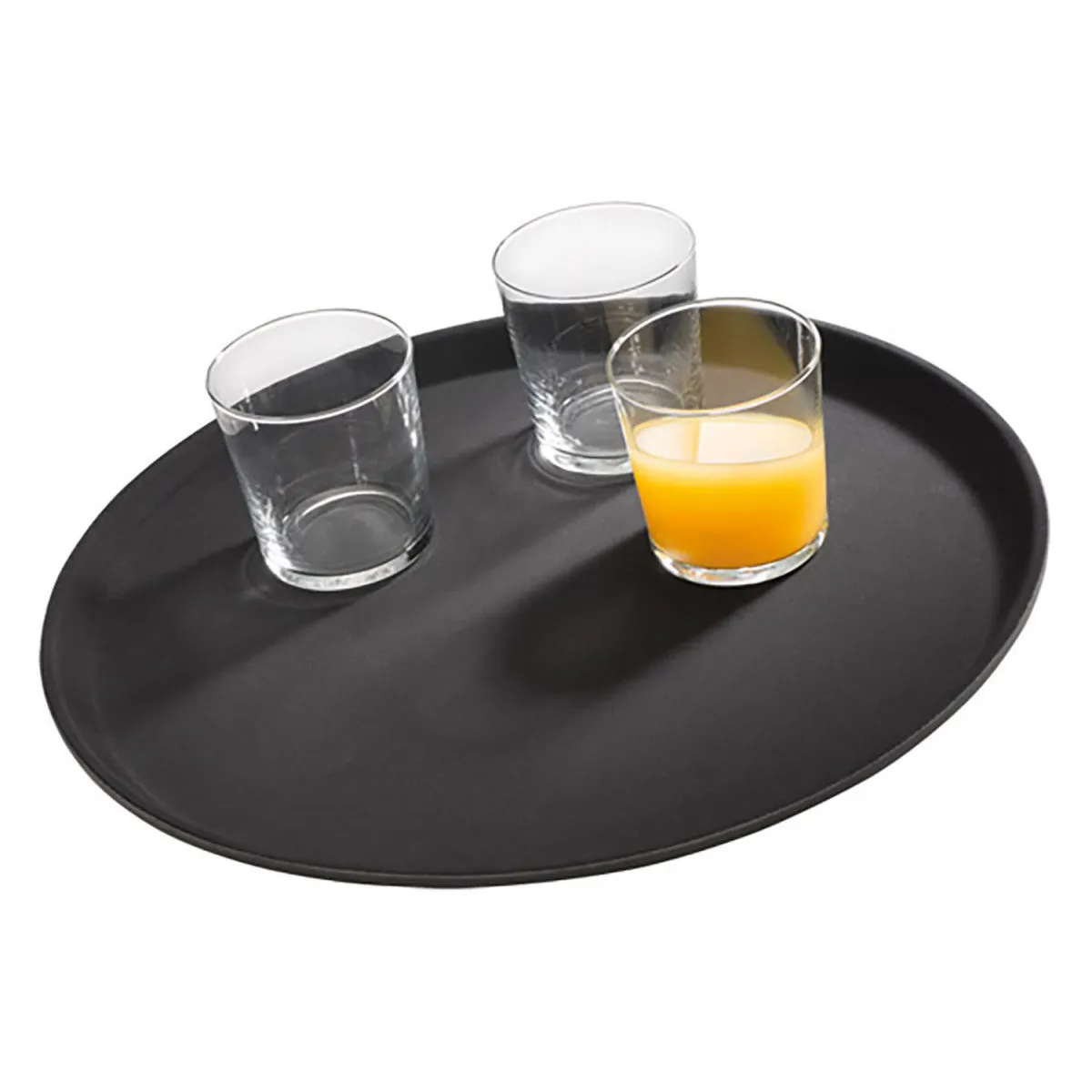 APS Vassoio GASTRO; 27.5x2 cm (ØxH); nero; rotonda - immagine 1