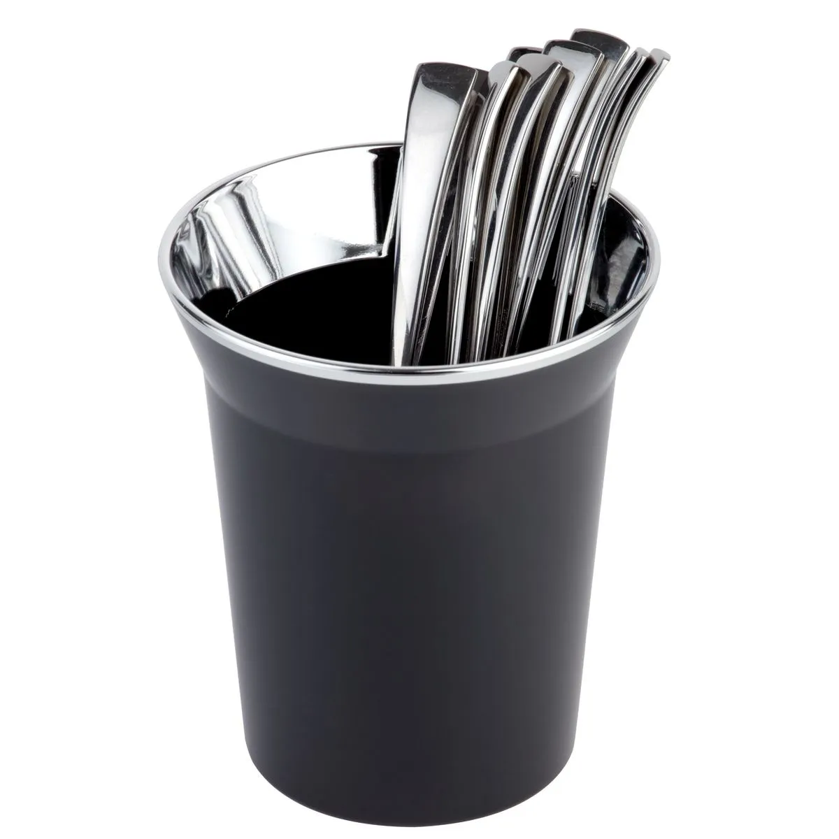 APS Porta grissini Ristorante; 1000 ml, 13x15 cm (ØxH); nero; rotonda - immagine 1