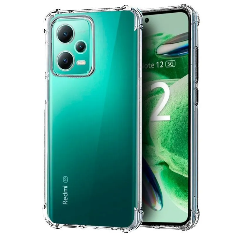 Fantastica custodia antishock trasparente per Xiaomi Redmi Note 12 5G - immagine 1