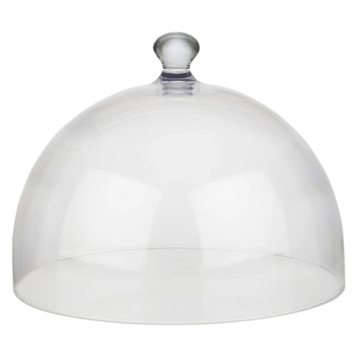 APS Cloche campana in policarbonato, Ø 30 cm; 30x30x30x20 cm (LxLxØxH); trasparente - immagine 1