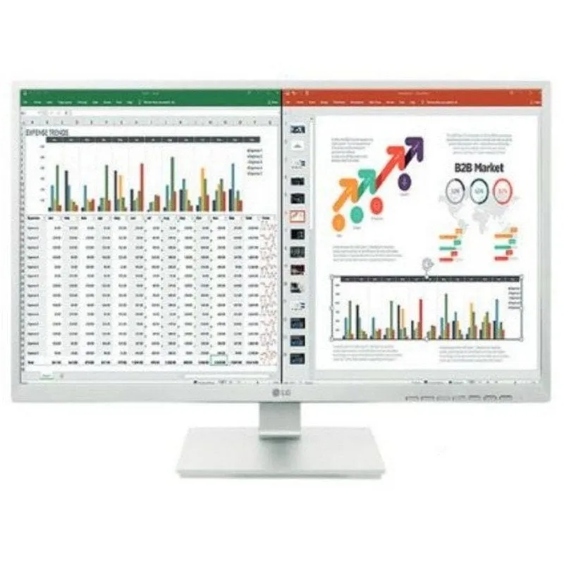 LG 27BK55YP-W 27" LED IPS FullHD - immagine 1