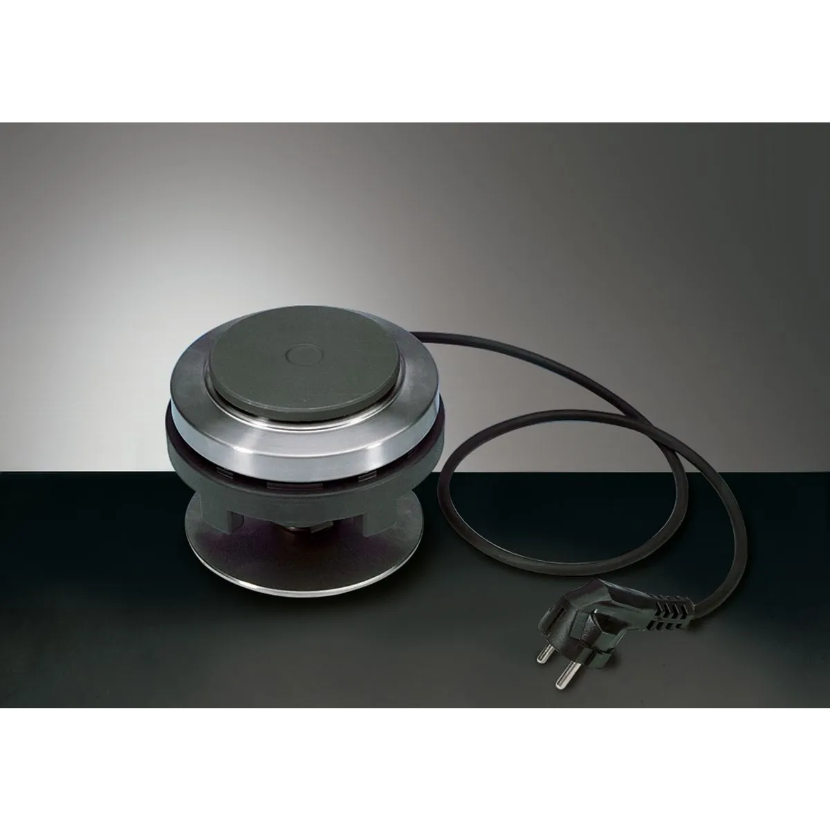 APS Piastra riscaldante per Chafing-Dish; 13x13x10.5 cm (LxLxH); nero/argento - immagine 1