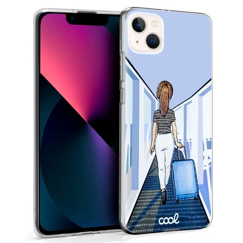 Fantastica custodia con disegni di viaggio per iPhone 13 Mini - immagine 1