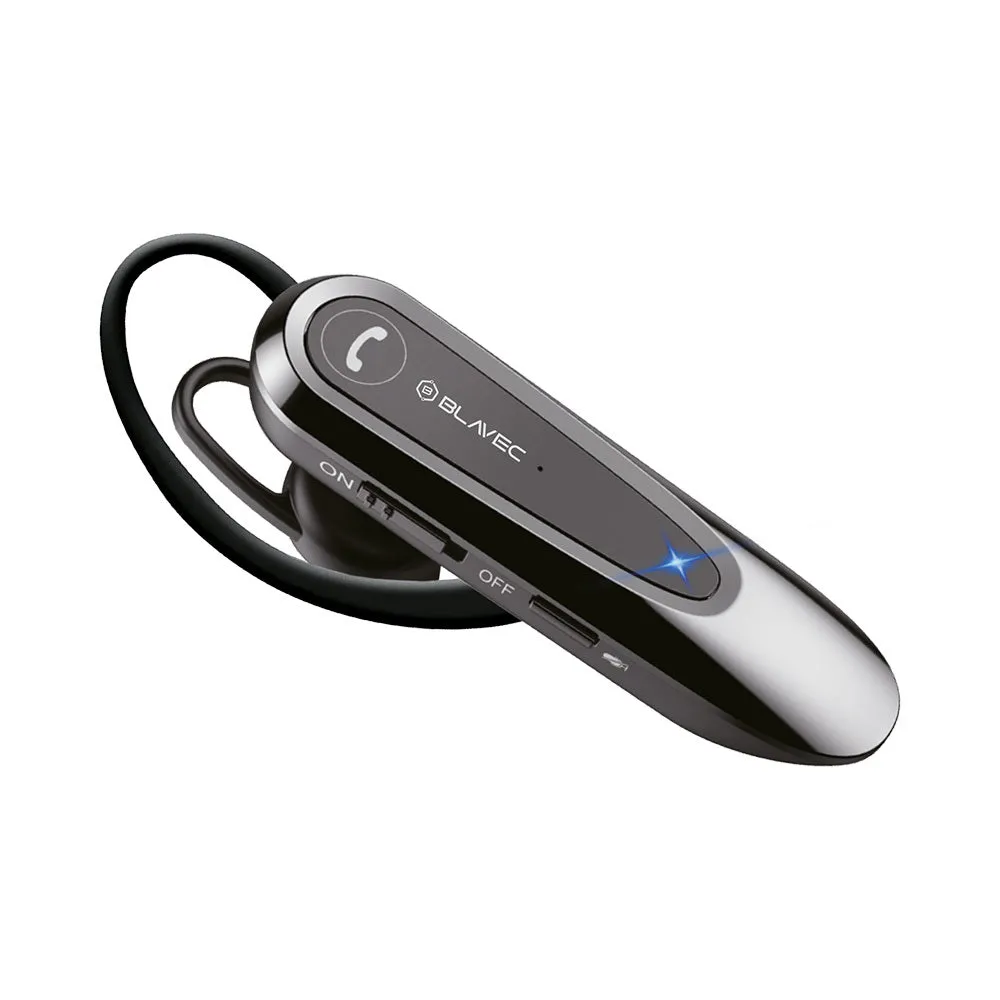 Auricolare Bluetooth Blavec Adventure 5, MultiPoint, A2DP, Nero BHAD5-B - immagine 1