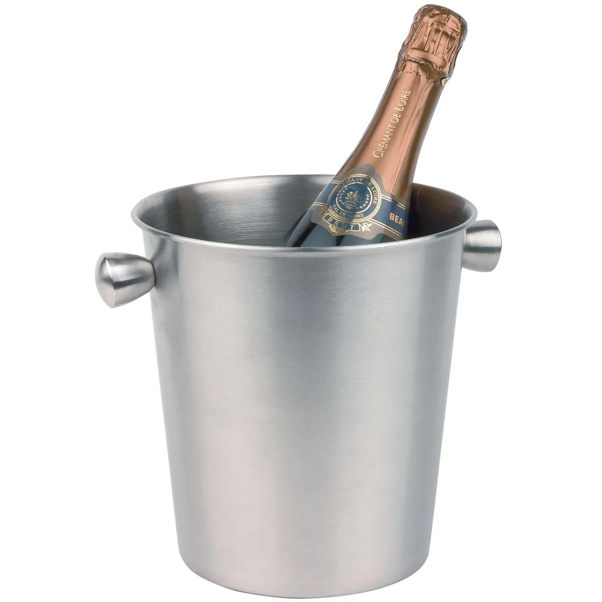 APS Secchiello per il ghiaccio; 4000 ml, 20x20.5 cm (ØxH); argento - immagine 1