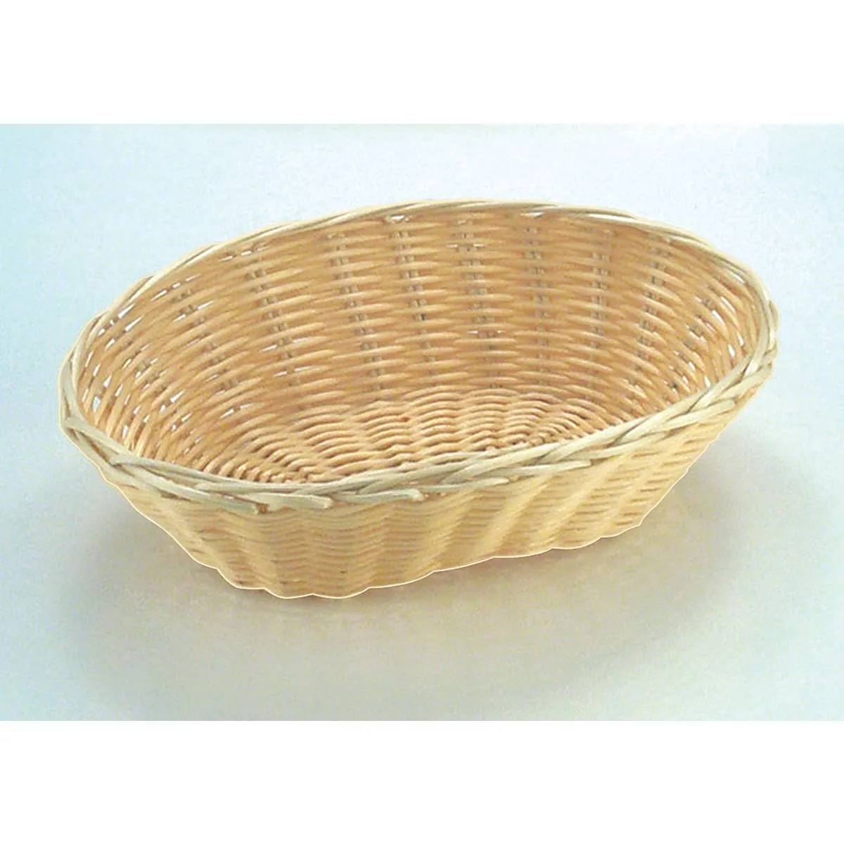 APS Cesto per pane e frutta ovale di base; 18x12x7 cm (LxLxH); naturale; ovale - immagine 1
