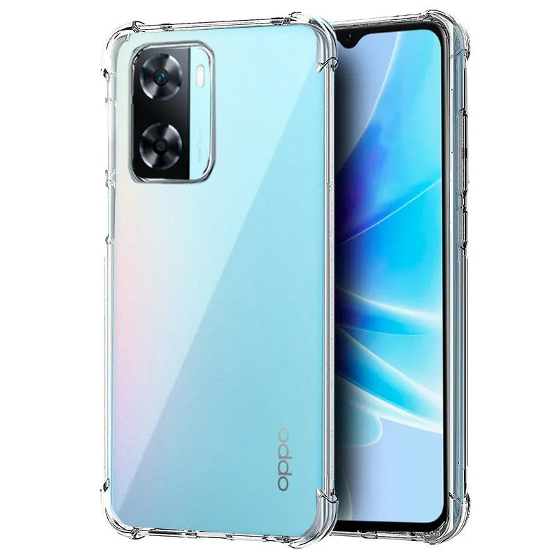 Fantastica custodia antishock trasparente per Oppo A57s / A77 5G / Realme Narzo 50 5G - immagine 1