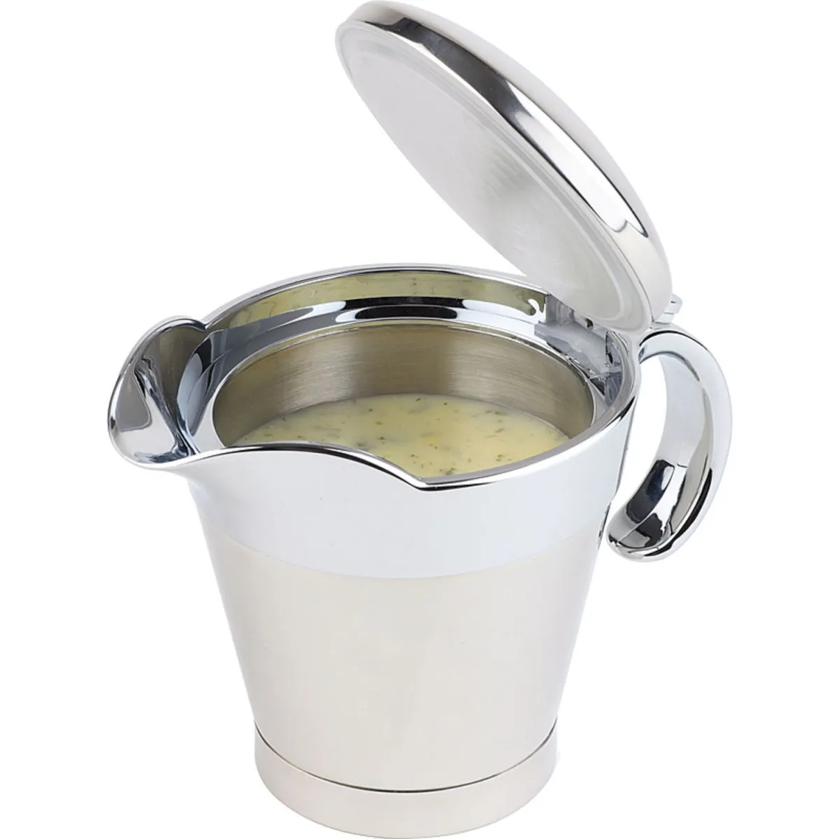 APS Salsiera termica, 400 ml; 400 ml, 19x12.5x13 cm (LxLxH); argento - immagine 1