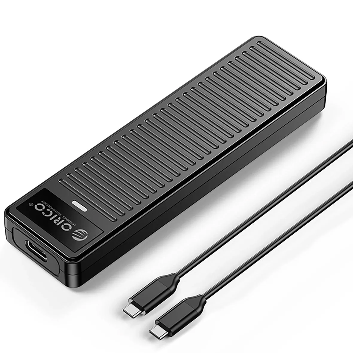 Rack Orico DDM2-C3 per SSD M.2 NVMe, Grigio - immagine 1