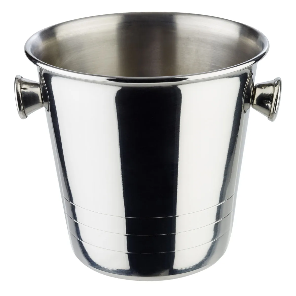 APS Mini secchiello per il ghiaccio; 650 ml, 10.5x10 cm (ØxH); argento - immagine 1