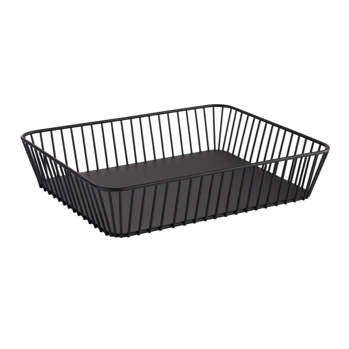 APS Cestino GN 1/2 URBAN 32,5 x 26,5 cm, H: 7,5 cm; GN 1/2, 32.5x26.5x7.5 cm (LxLxH); nero; rettangolare - immagine 1