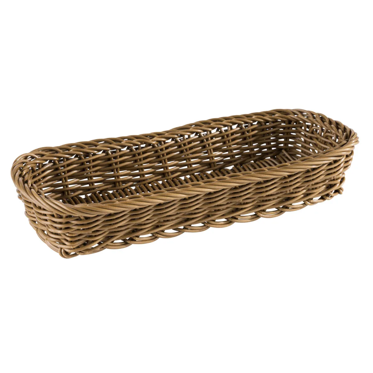 APS Cestino portaposate ECONOMIC 27 x 10 cm, H: 4,5 cm - 40010; 27x10x5 cm (LxLxH); marrone - immagine 1