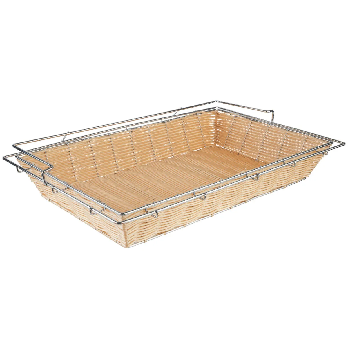 APS Cestino da buffet ECONOMIC; 56.5x36.5x11 cm (LxLxH); naturale; rettangolare - immagine 1