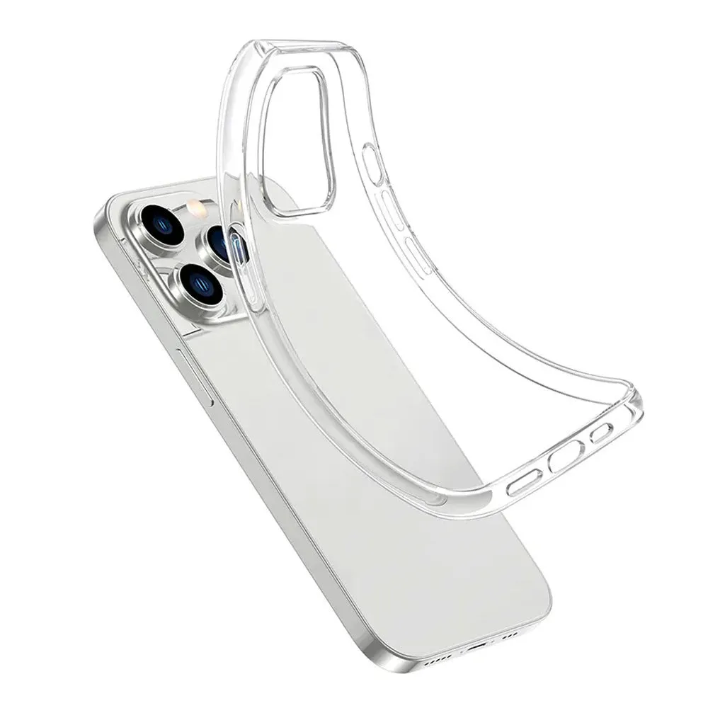 Custodia per Apple iPhone 12, OEM, 1mm, Trasparente - immagine 1