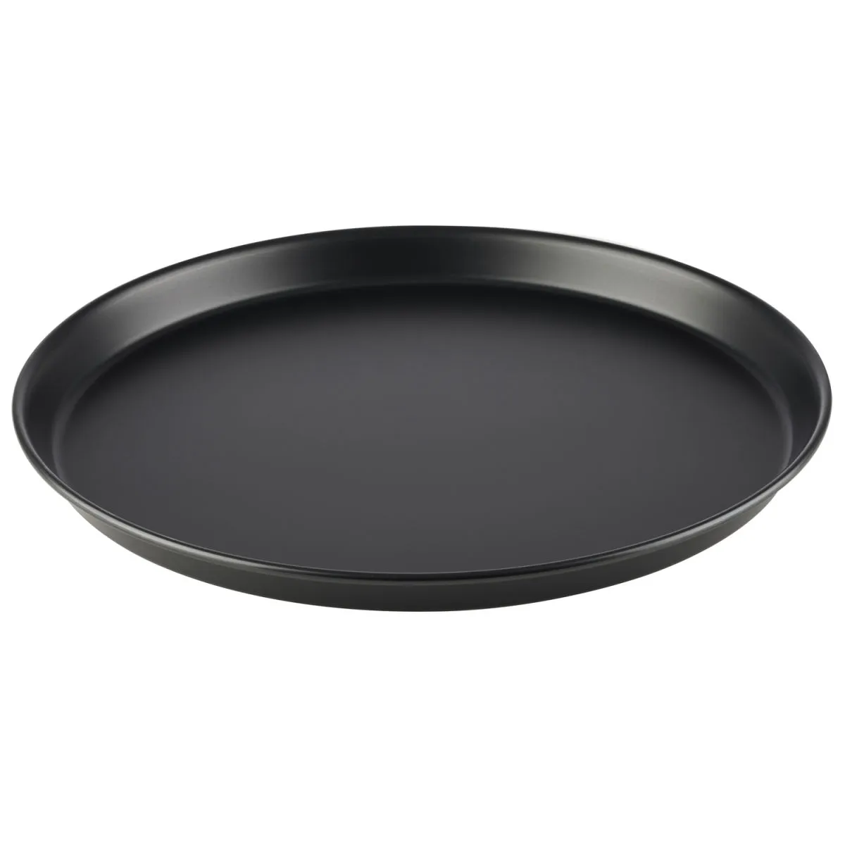 APS Teglia per pizza; 2.5x32 cm (HxØ); nero; rotonda - immagine 1
