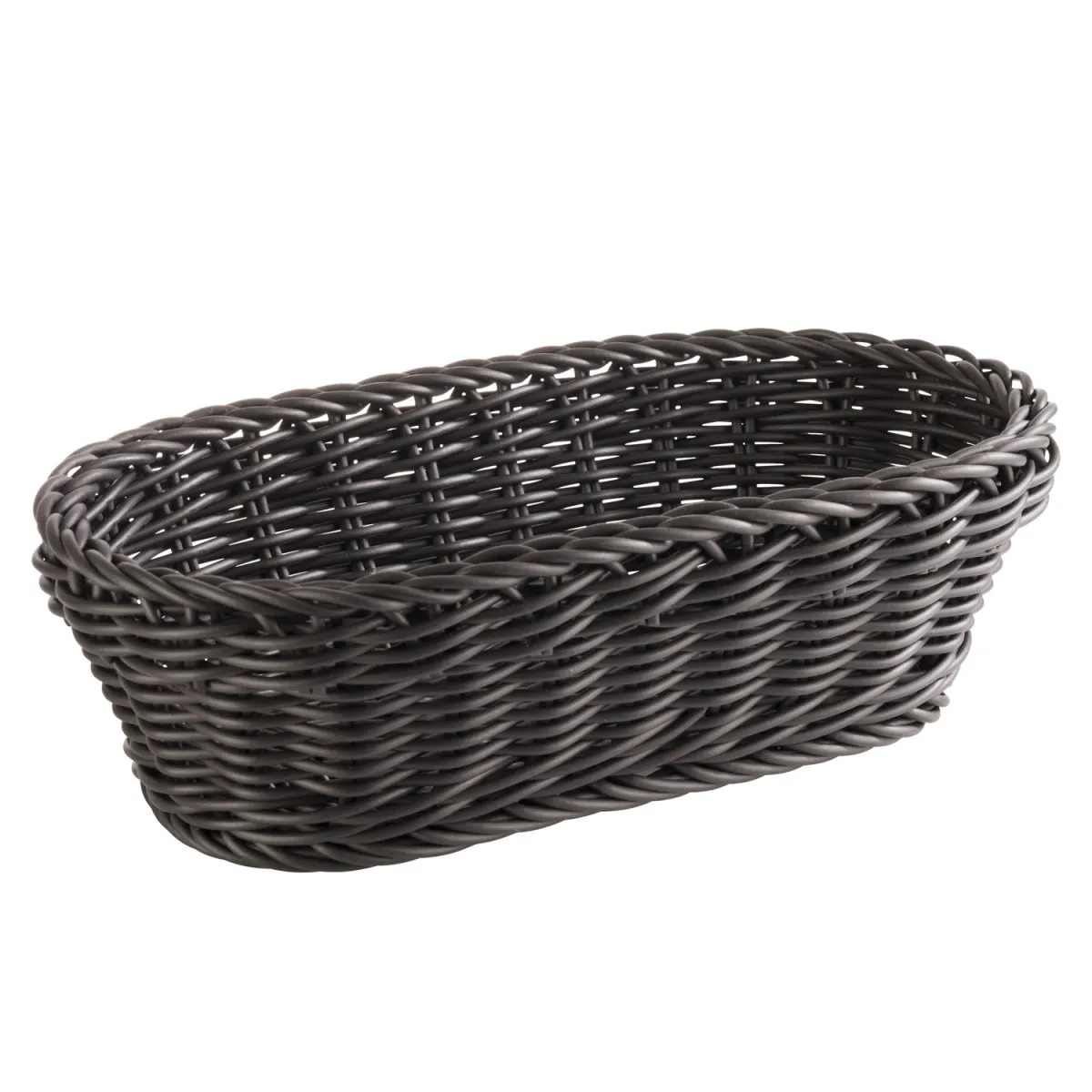 APS Cestino per baguette Profi Line ovale; 16x28x8 cm (LxLxH); nero; ovale - immagine 1