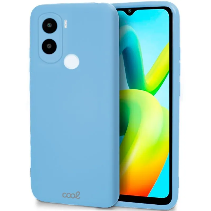 Custodia Cover blu chiaro per Xiaomi Redmi A1 Plus / A2 Plus - immagine 1