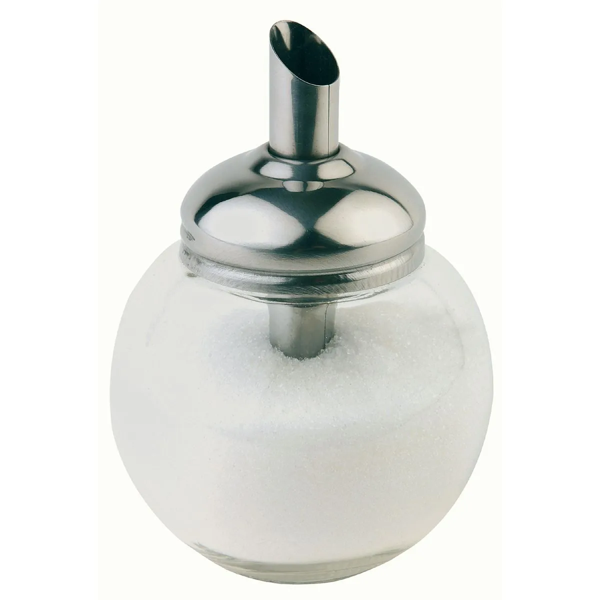 APS Dosatore zucchero bar; 150 ml, 8.5x12 cm (ØxH); argento/trasparente; rotonda - immagine 1