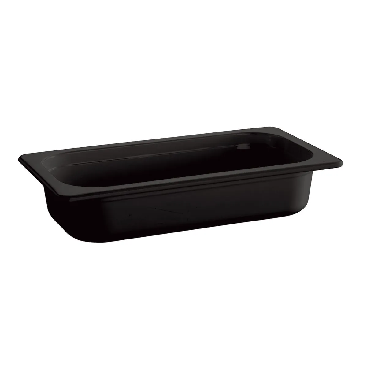 APS Contenitori Gastronorm Ecoline GN 1/3; GN 1/3, 2 l, 32.5x17.5x6.5 cm (LxLxP); nero - immagine 1