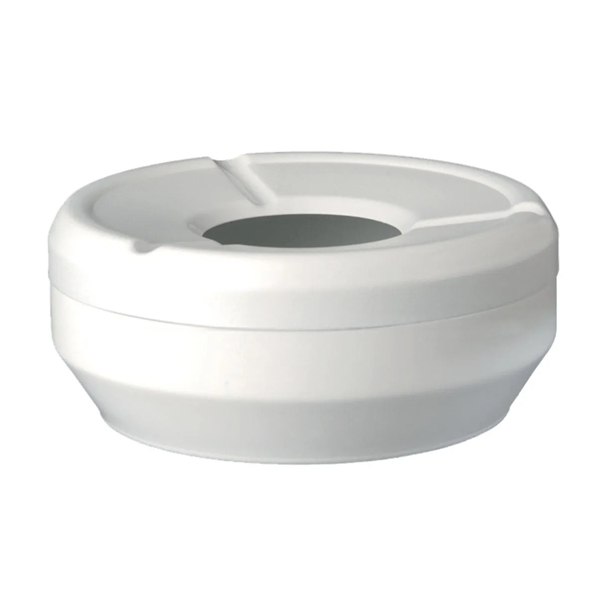 APS Posacenere antivento CASUAL; 10x10x4 cm (LxØxH); bianco - immagine 1
