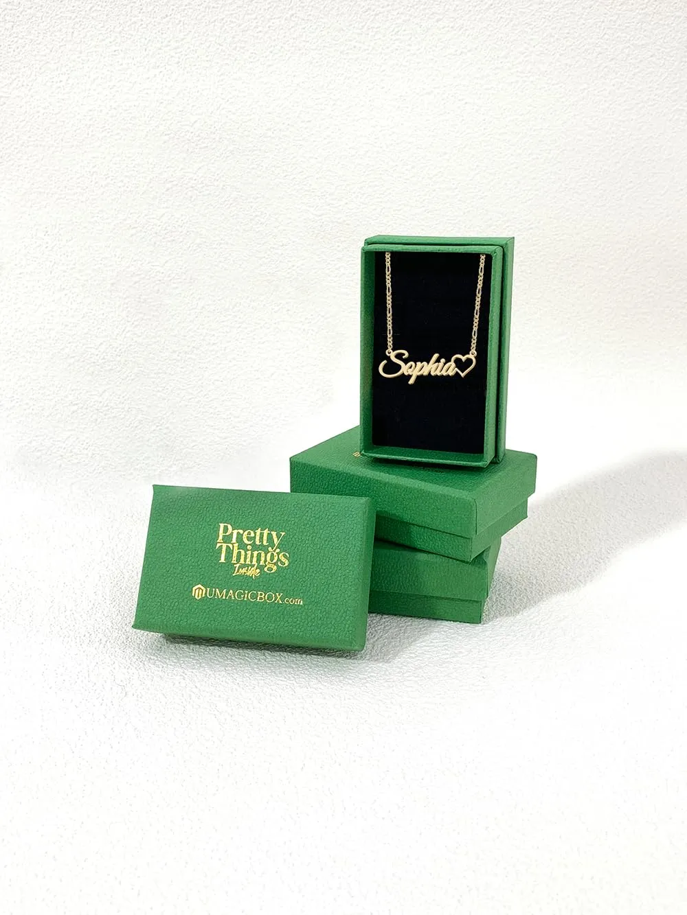 UMAGICBOX Collana in Argento Personalizzata con Nome - Pendente in Argento Sterling/Acciaio Inossidabile Inciso su Misura per Donne, Regalo per Compleanni, Anniversari, Lauree e San Valentino - immagine 6