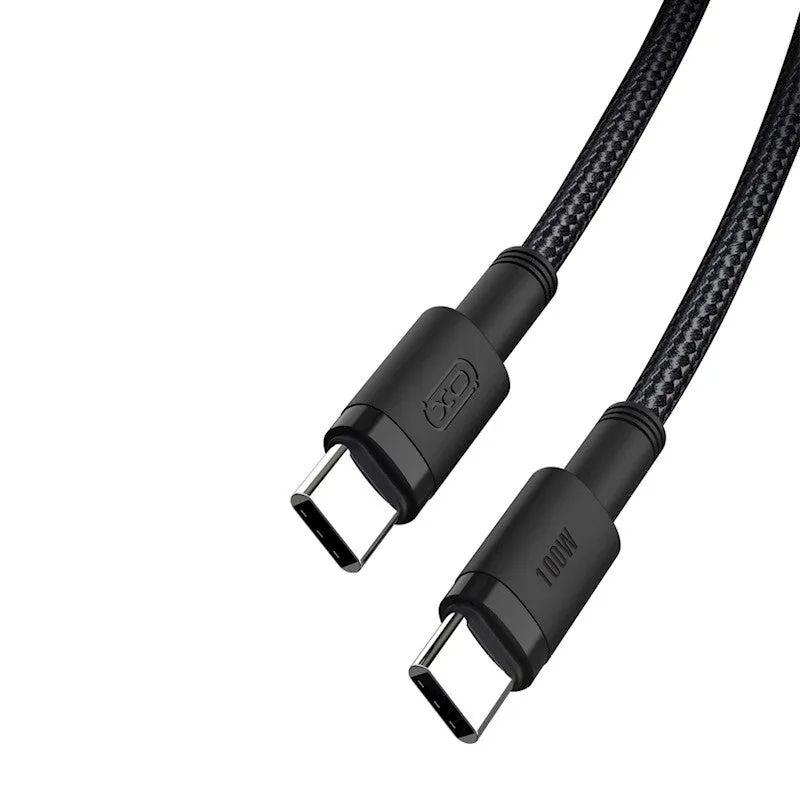 Cavo Dati e Ricarica USB-C - USB-C XO Design NB-Q199, 100W, 1.5m, Nero - immagine 1