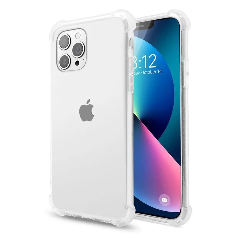 Custodia Antishock Trasparente PcCom Essential per iPhone 13 Pro - immagine 1