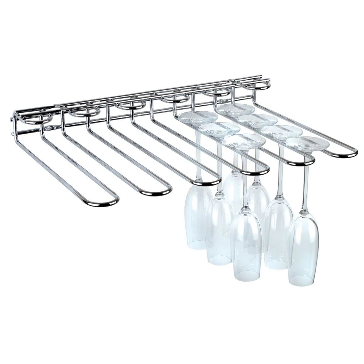 APS Portabicchieri; 45x32x6 cm (LxLxH); argento - immagine 1