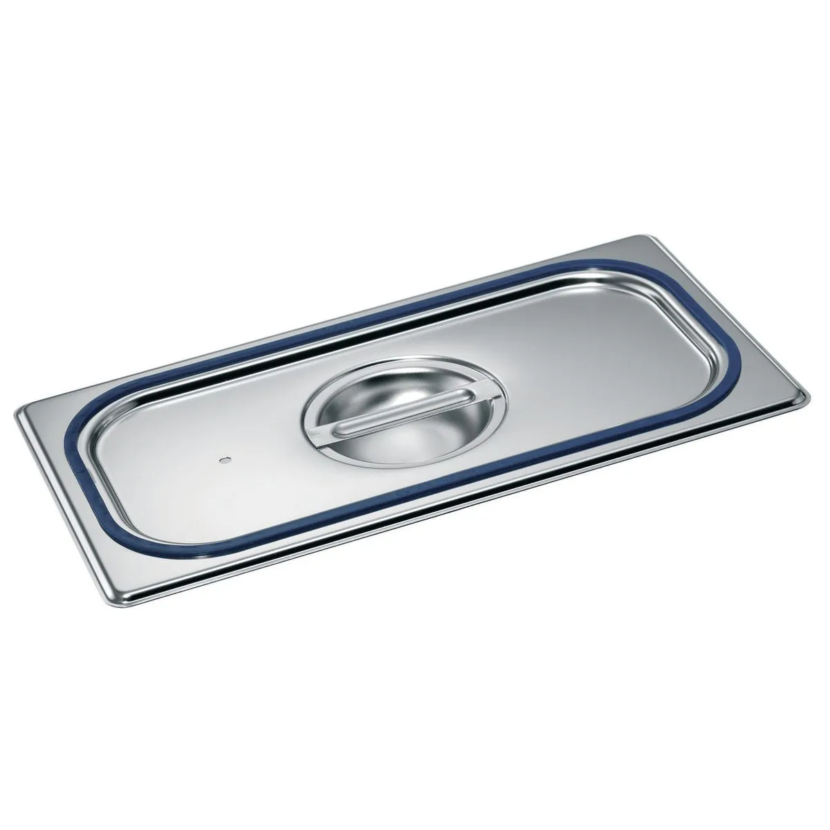 B.PRO Coperchio Gastronorm GDD, GN 1/3, con guarnizione; Misura GN 1/3, 17.6x32.5 cm (LxL); grigio; quadrata - immagine 1