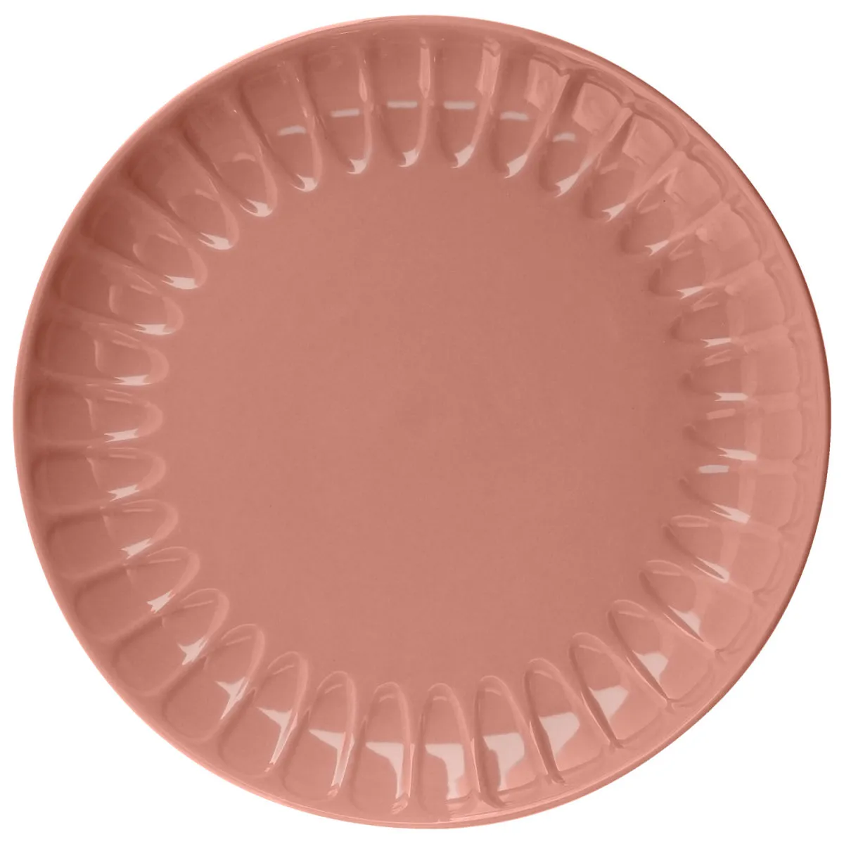 6x VEGA Piatto Bel Colore piano; 21.5 cm (Ø); rosé; rotonda; 6 pz. / Pacco - immagine 1