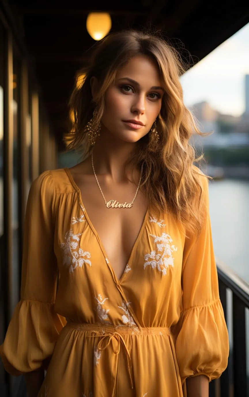 UMAGICBOX Collana Nome Personalizzata in Oro 18K Araceli - Pendente Personalizzabile Inciso in Acciaio Inox per Donne - Regalo per Compleanni, Anniversari, Lauree e San Valentino - immagine 3