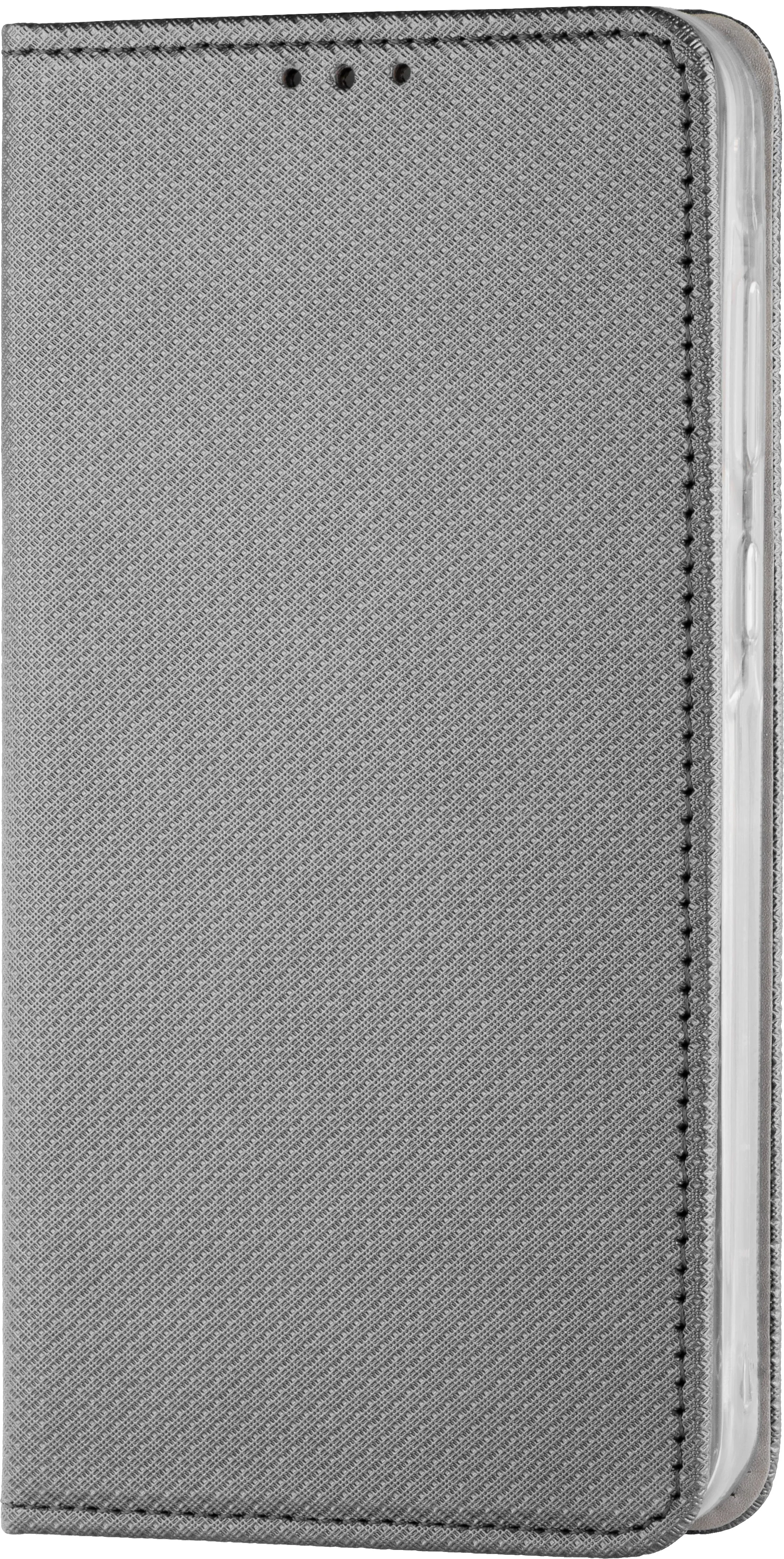 Custodia per Samsung Galaxy J3 (2017) J330, OEM, Smart Magnet, Grigio - immagine 1